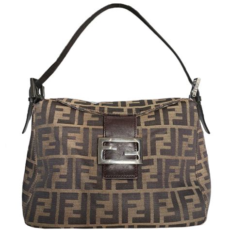 fendi shopper bag monogram|Fendi monogram shoulder bag.